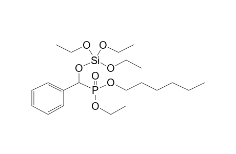Ethyl hexyl phenyl[(triethoxysilyl)oxy]methylphosphonate