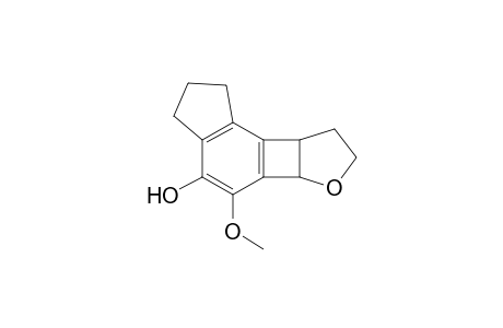 2,3,5b,7,8,8a-Hexahydro-5-methoxy-1H-inden[4',5':3,4]cyclobuta[1,2-b]furan-4-ol