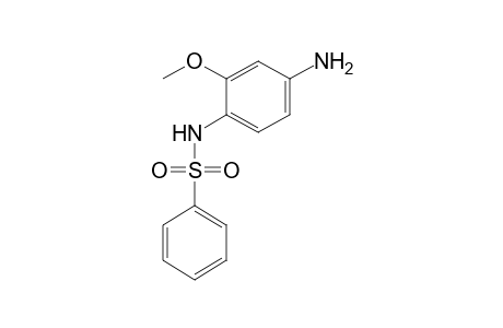 Benzenesulfonamide, N-(4-amino-2-methoxyphenyl)-