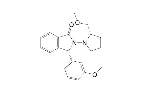 (2S,3R)-2-(2-Methoxymethylpyrrolidin-1-yl)-3-(3-methoxyphenyl)-2,3-dihydro-1H-isoindol-1-one