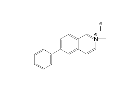 2-METHYL-6-PHENYLISOQUINOLINIUM-IODIDE