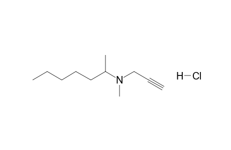 N-Methyl-N-(2-heptyl)propargylamine Hydrochloride