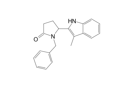 1-Benzyl-5-(3-Methylindol-2-yl)pyrrolidin-2-one