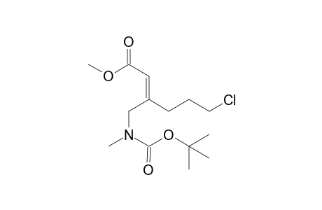 Methyl 3-[[(1,1-Dimethylethoxy)carbonyl]methylamino]methyl]-6-chloro-2-hexenoate