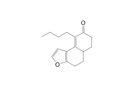 4-Butyl-7,7a,8,9-tetrahydrofuro[2,3-a]naphthalene-5(6H)-one