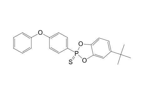 5-tert-Butyl-2-(p-phenoxyphenyl)benzo[1,3,2]dioxaphospholane-2-sulfide