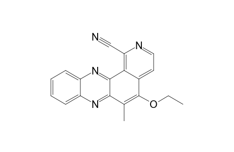 1-Cyano-5-ethoxy-6-methylpyrido[3,4-a]phenazine