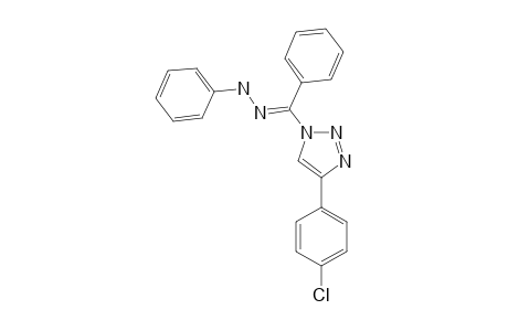1-BENZOYL-(4-[P-CHLOROPHENYL]-1H-1,2,3-TRIAZOLE)-PHENYLHYDRAZINE