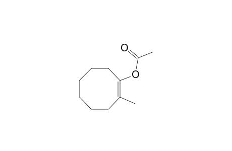 1-Cycloocten-1-ol, 2-methyl-, acetate