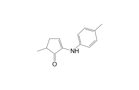 2-(4-Methylphenylamino)-5-methyl-2-cyclopenten-1-one