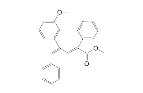 Methyl (2E,4E)-4-(3-methoxyphenyl)-2,5-diphenylpenta-2,4-dienoate