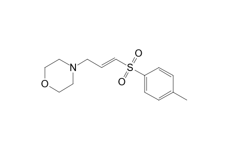 4-[(E)-3-(4-methylphenyl)sulfonylprop-2-enyl]morpholine