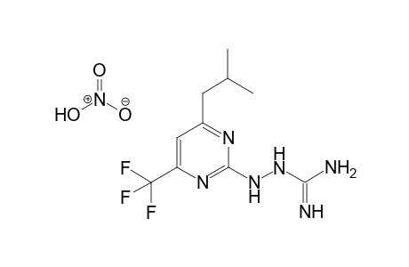 2-Guanidinoamino-6-isobutyl-4-trifluormethylpyrimidine nitrate