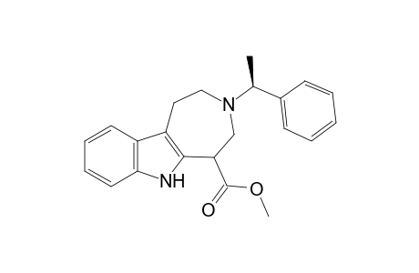 Methyl 3-[(S)-.alpha.-methylbenzyl]-1,2,3,4,5.xi.,6-hexahydro-azepino[4,5-b]indole-5-carboxylate