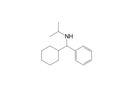 N-[cyclohexyl(phenyl)methyl]-2-propanamine