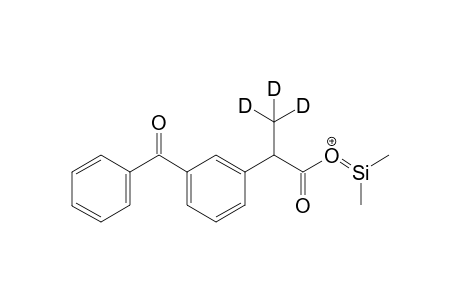 [2-(3-benzoylphenyl)-3,3,3-trideuterio-propanoyl]-dimethylsilylidene-oxonium