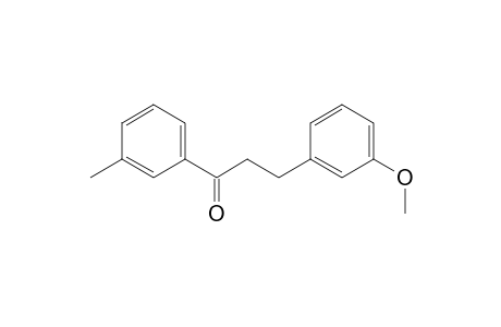 3-(3-Methoxyphenyl)-1-(3-tolyl)-propan-1-one