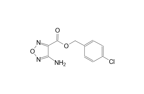 4-chlorobenzyl 4-amino-1,2,5-oxadiazole-3-carboxylate