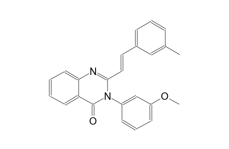 3-(3-methoxyphenyl)-2-[(E)-2-(3-methylphenyl)ethenyl]-4(3H)-quinazolinone