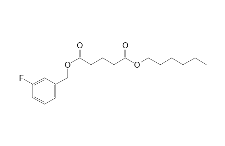 Glutaric acid, 3-fluorobenzyl hexyl ester