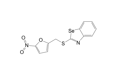 5-Nitrofurfuryl 2-benzoselenazolyl sulfide