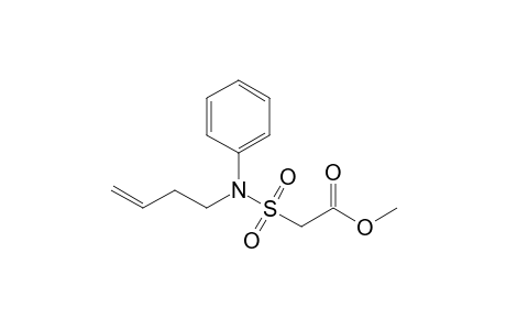Methyl 2-[N-(But-3-enyl)-N-phenylsulfamoyl]acetate