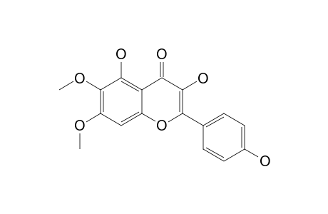 EUPALETIN;3,5,4'-TRIHYDROXY-6,7-DIMETHOXY-FLAVONE;6,7-DIMETHYL-KAEMPFEROL