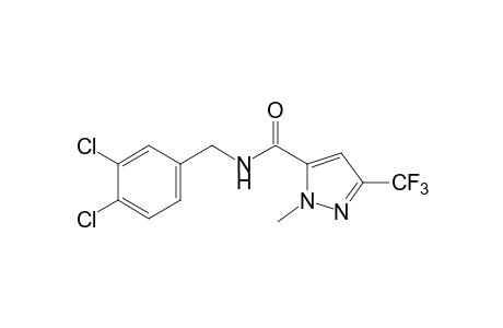 N-(3,4-dichlorobenzyl)-1-methyl-3-(trifluoromethyl)pyrazole-5-carboxamide