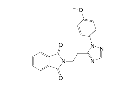 5-(.beta.-Phthalimidoethyl)-1-(p-methoxyphenyl)-1,2,4-triazole