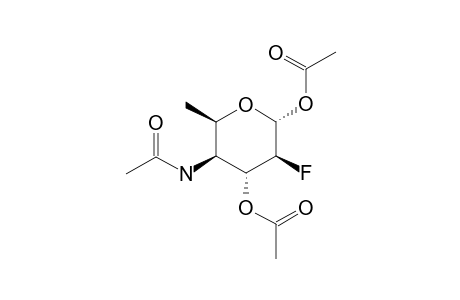 4-ACETAMIDO-1,3-DI-O-ACETYL-2,4,6-TRIDEOXY-2-FLUORO-D-IDOPYRANOSIDE;ALPHA-ANOMER