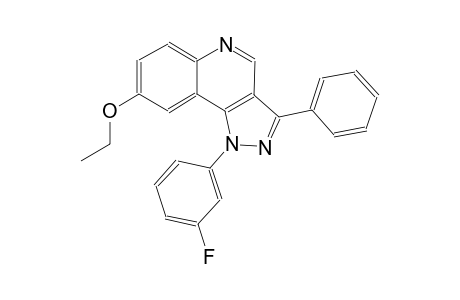 ethyl 1-(3-fluorophenyl)-3-phenyl-1H-pyrazolo[4,3-c]quinolin-8-yl ether