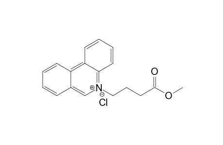 N-[3-(Methoxycarbonyl)propyl]phenanthridinium chloride