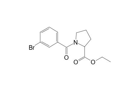 L-Proline, N-(3-bromobenzoyl)-, ethyl ester