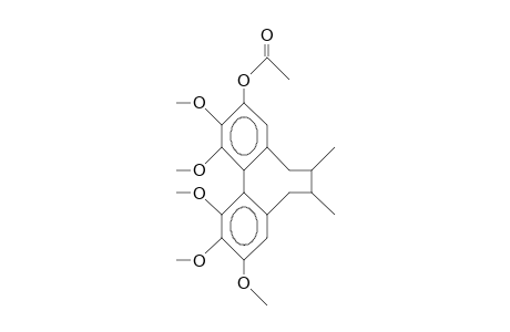 (+)-Gomisin K2 acetate