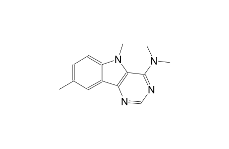 N,N,5,8-tetramethyl-5H-pyrimido[5,4-b]indol-4-amine