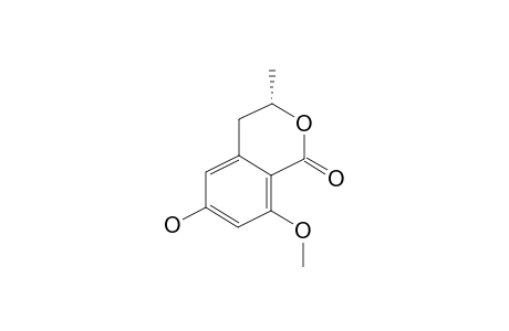 3-METHYL-6-HYDROXY-8-METHOXY-3,4-DIHYDROISOCOUMARIN