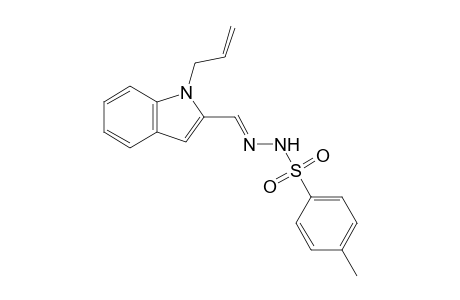 Benzenesulfonic acid, 4-methyl-, [[1-(2-propenyl)-1H-indol-2-yl]methylene]hydrazide