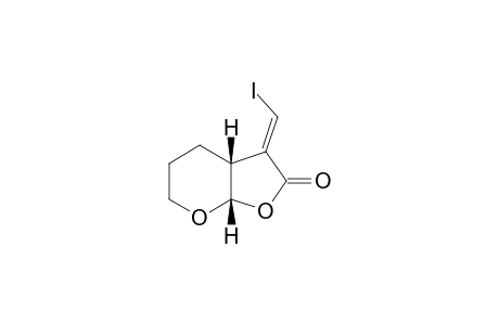 [3ARS-(CIS,3E)]-3-IODOMETHYLENE-3A,5,6,7A-TETRAHYDRO-4H-FURO-[2,3-B]-PYRAN-2(3H)-ONE