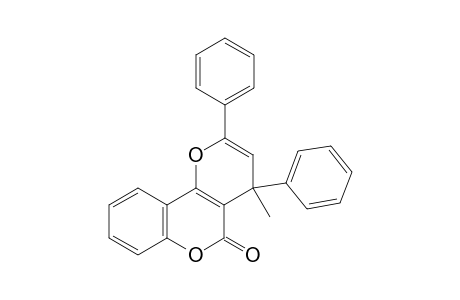4-Methyl-2,4-diphenylpyrano[3,2-c]chromen-5(4H)-one