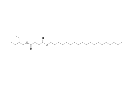 Succinic acid, 2-ethylbutyl nonadecyl ester