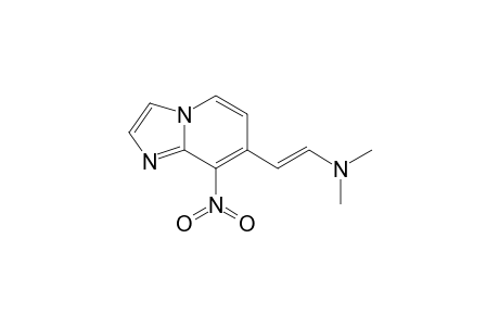 (E)-7-(N,N-Dimethylaminoethenyl)-8-nitroimidazo-[1,2-a]pyridine