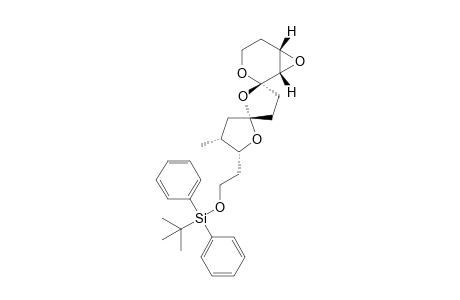 (2R,3R,5S,7R,11S,12S)-2-[2'-(t-Butyldiphenylsilyl)oxyethyl]-3-methyl-11,12-epoxy-1,6,8-trioxa-dispiro[4.1.5.2]tetradecane