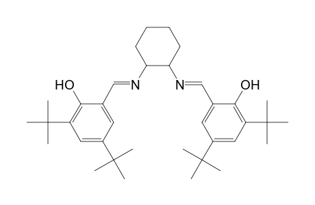 2,4-Di-tert-butyl-6-(N-{2-[(E)-[(3,5-di-tert-butyl-2-hydroxyphenyl)methylidene]amino]cyclohexyl}carboximidoyl)phenol