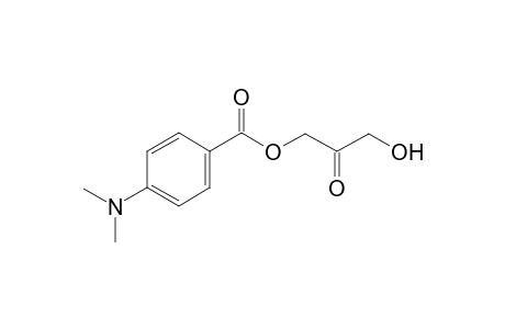 3-Hydroxy-2-oxopropyl 4-dimethylaminobenzoate