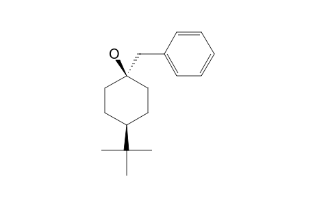 4E-(1,1-Dimethylethyl)-1a-hydroxy-1E-(phenylmethyl)-cyclohexane