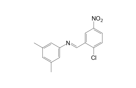 N-(2-chloro-5-nitrobenzylidene)-3,5-xylidine