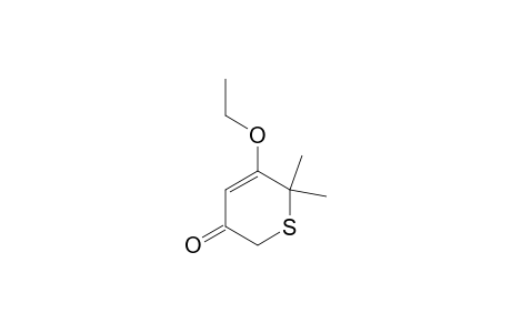 5-Ethoxy-6,6-dimethyl-2H,6H-thiin-3-one