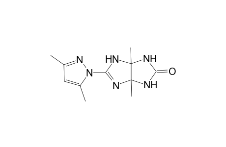 5-(3,5-dimethyl-1-pyrazolyl)-3a,6a-dimethyl-3,6-dihydro-1H-imidazo[4,5-d]imidazol-2-one