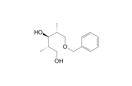 (2S,3R,4R)-5-Benzyloxy-2,4-dimethylpentan-1,3-diol