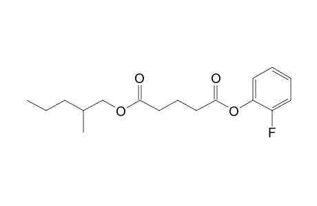 Glutaric acid, 2-fluorophenyl 2-methylpentyl ester